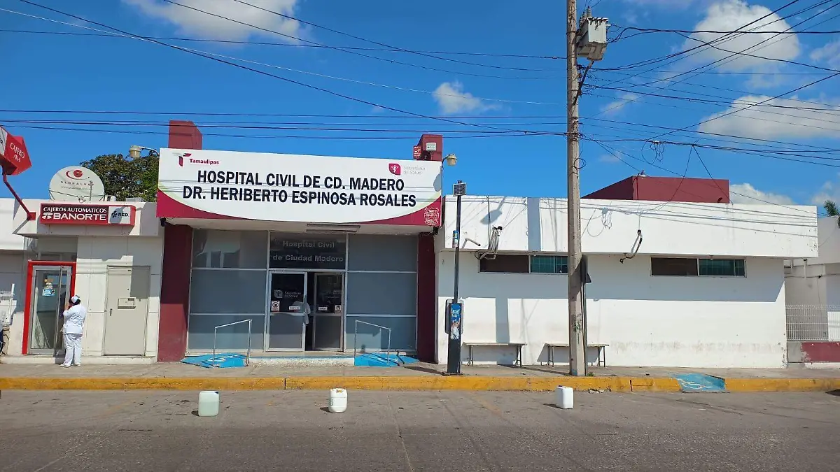 Muere abuelito originario del norte de Veracruz en el Hospital Civil de Madero 